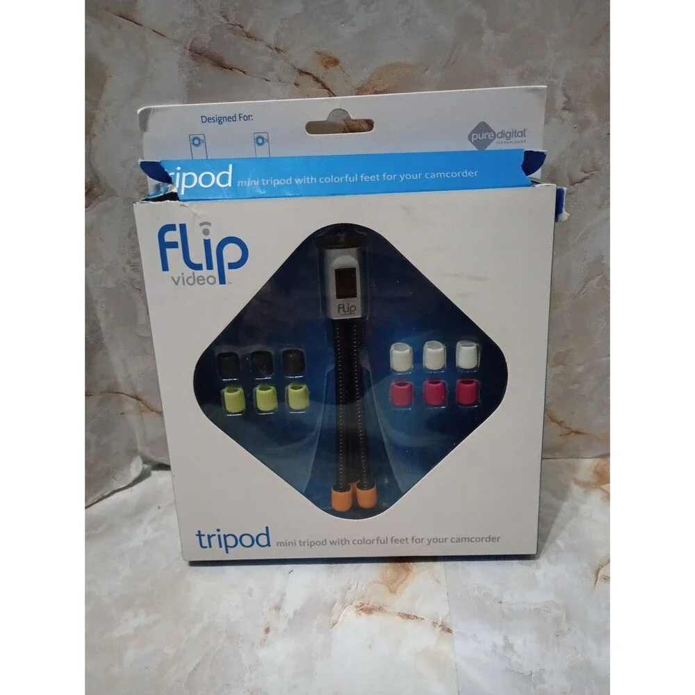 Flip Video Model ATR1B Tripod New Open Box